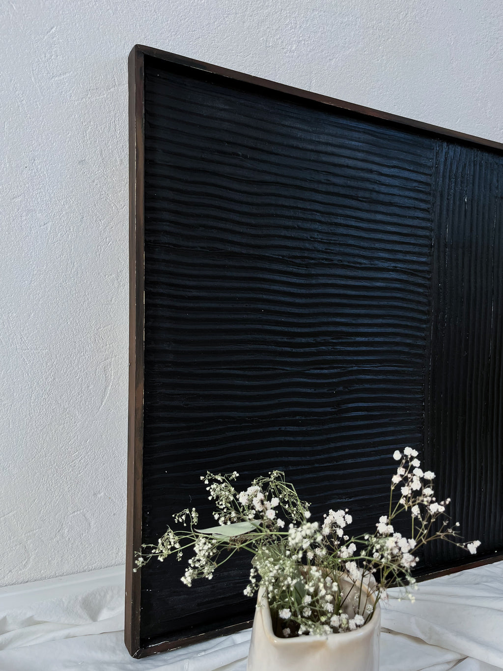 Strukturbild im Holzrahmen