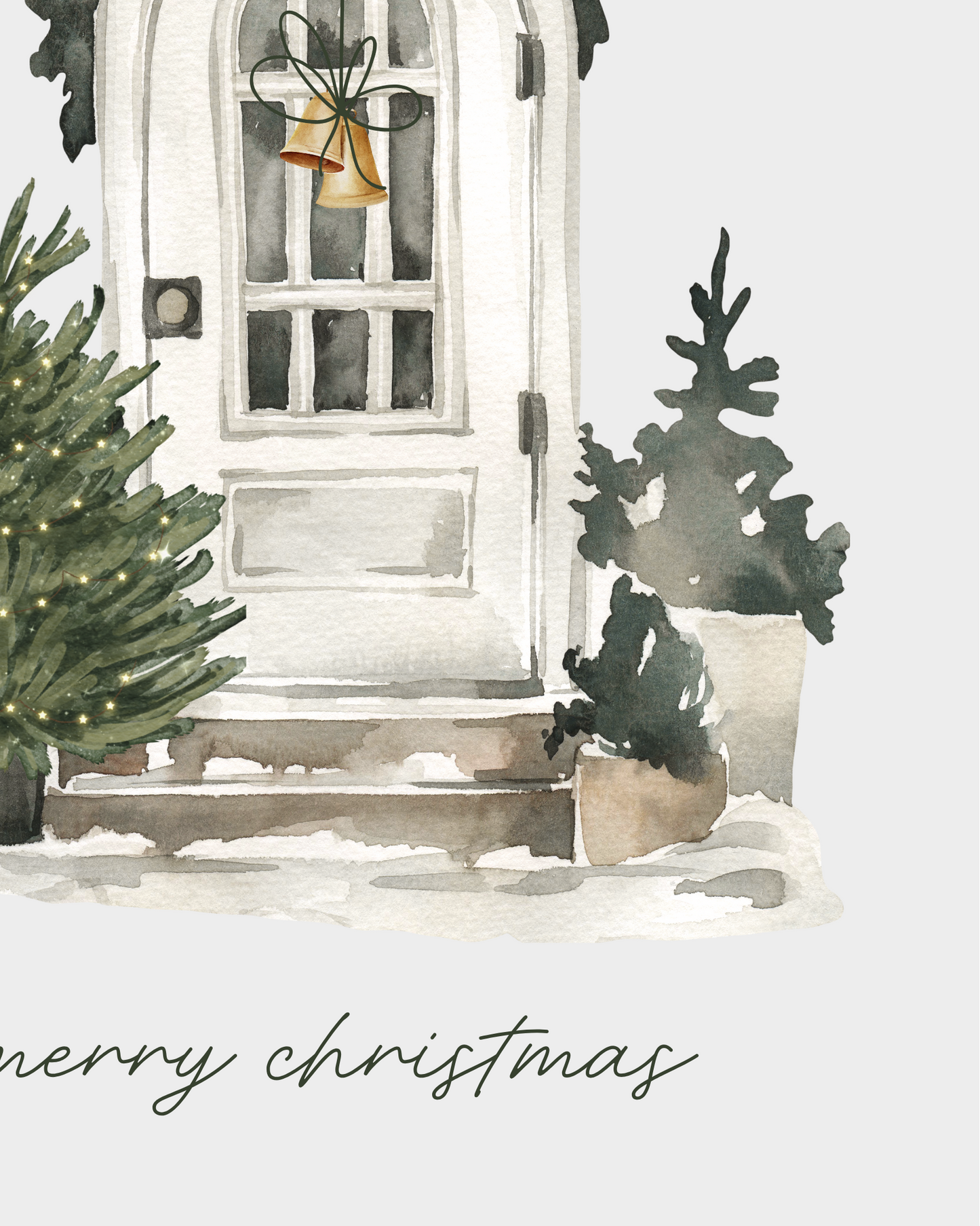 Weihnachtskarte Merry Christmas