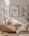 Poster Set: Natur&Glaube