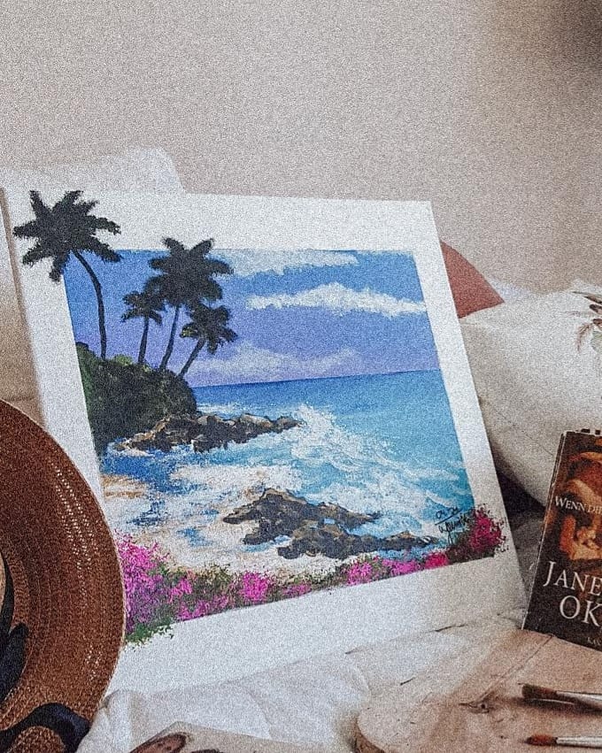 Individuelle Acrylgemälde