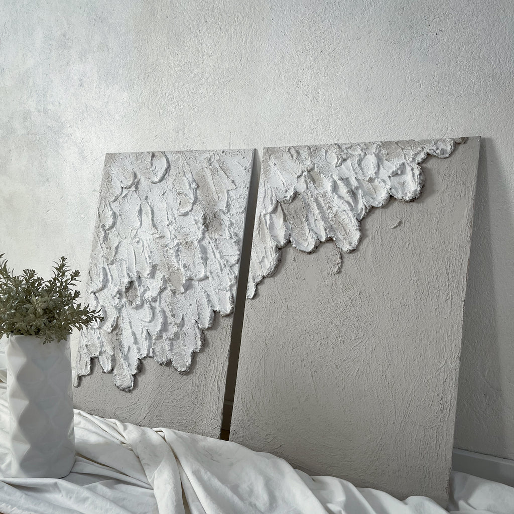 Strukturgemälde - Wellen