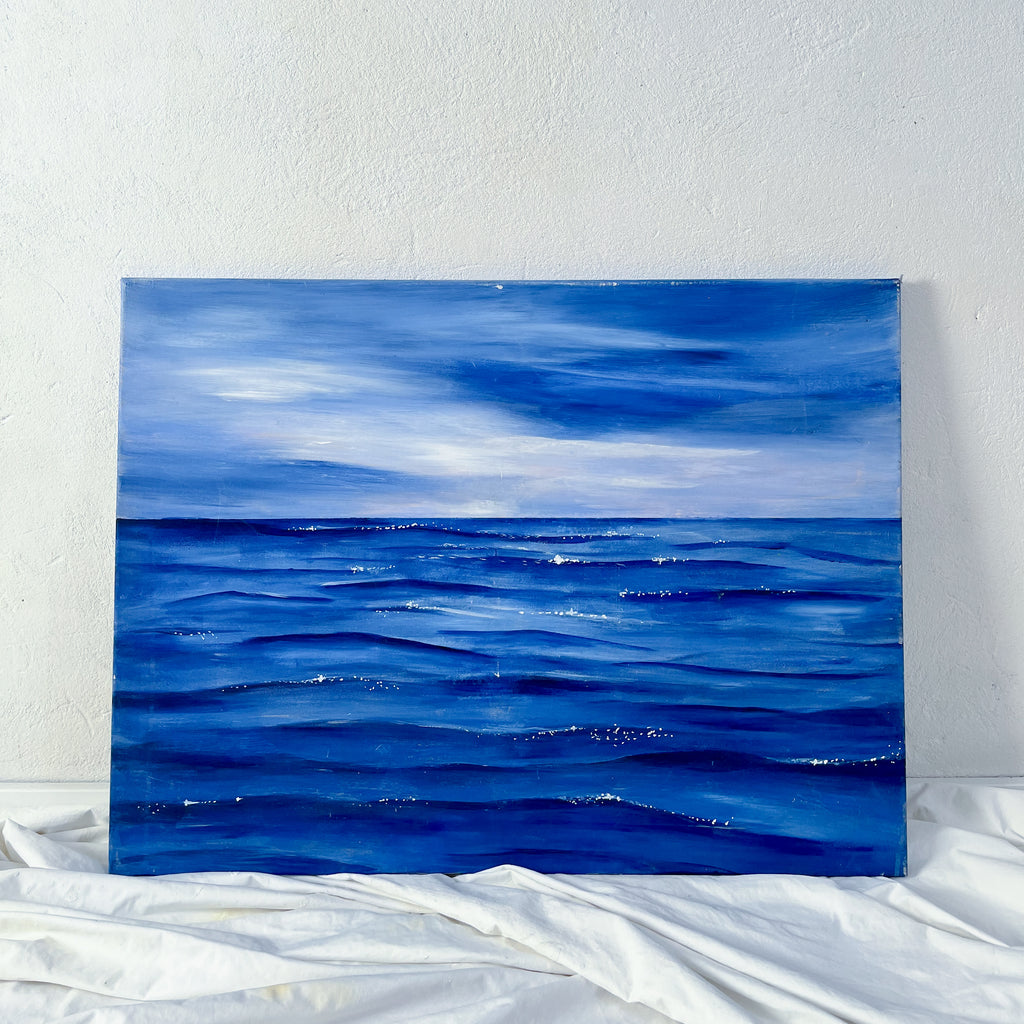 Acrylgemälde - Wellen