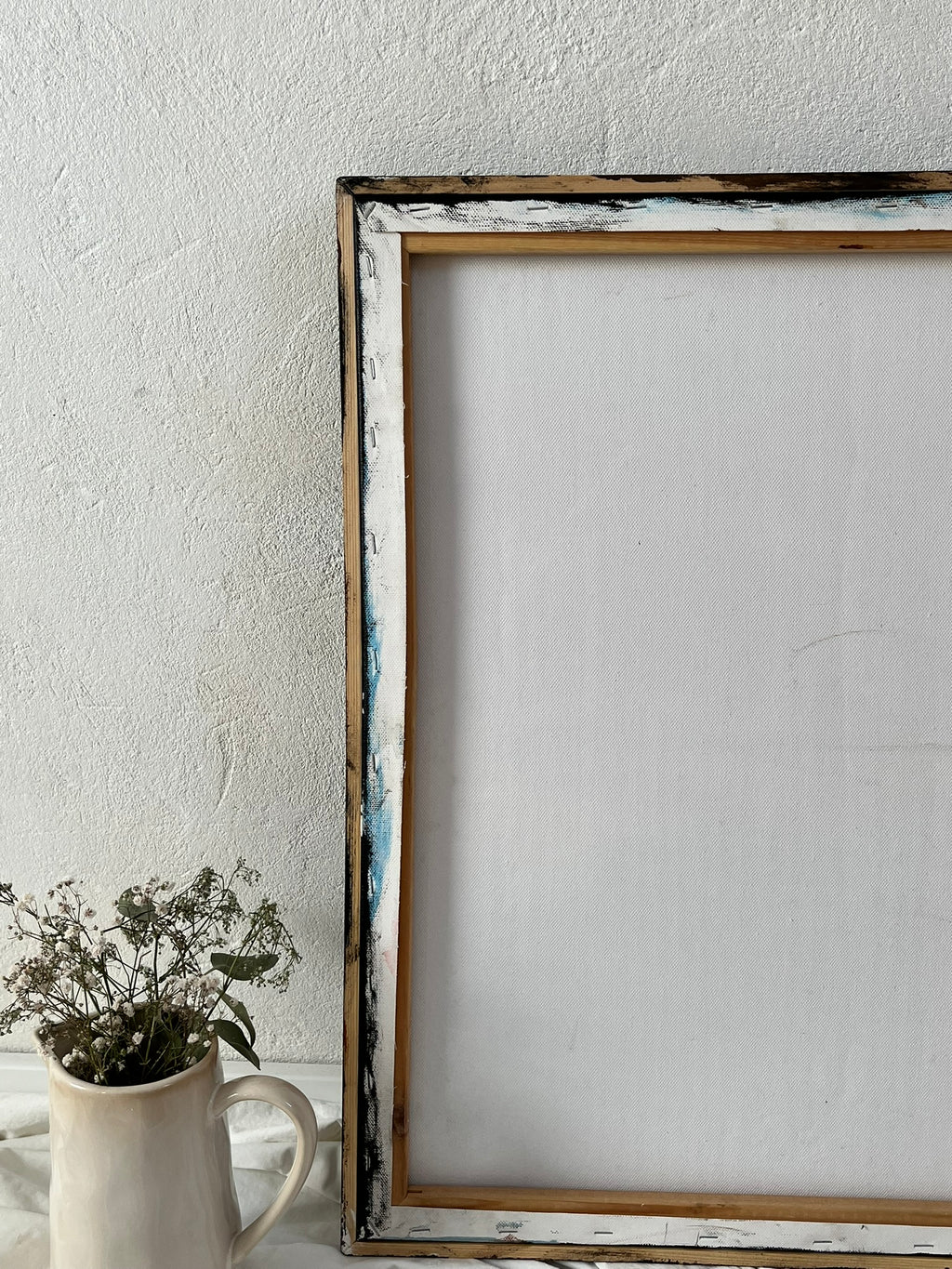 Strukturbild im Holzrahmen