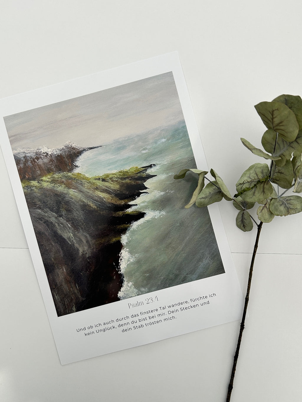 Kunstdruck Poster - Psalm 23