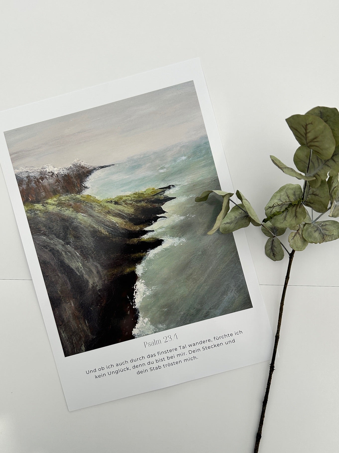 Kunstdruck Poster - Psalm 23