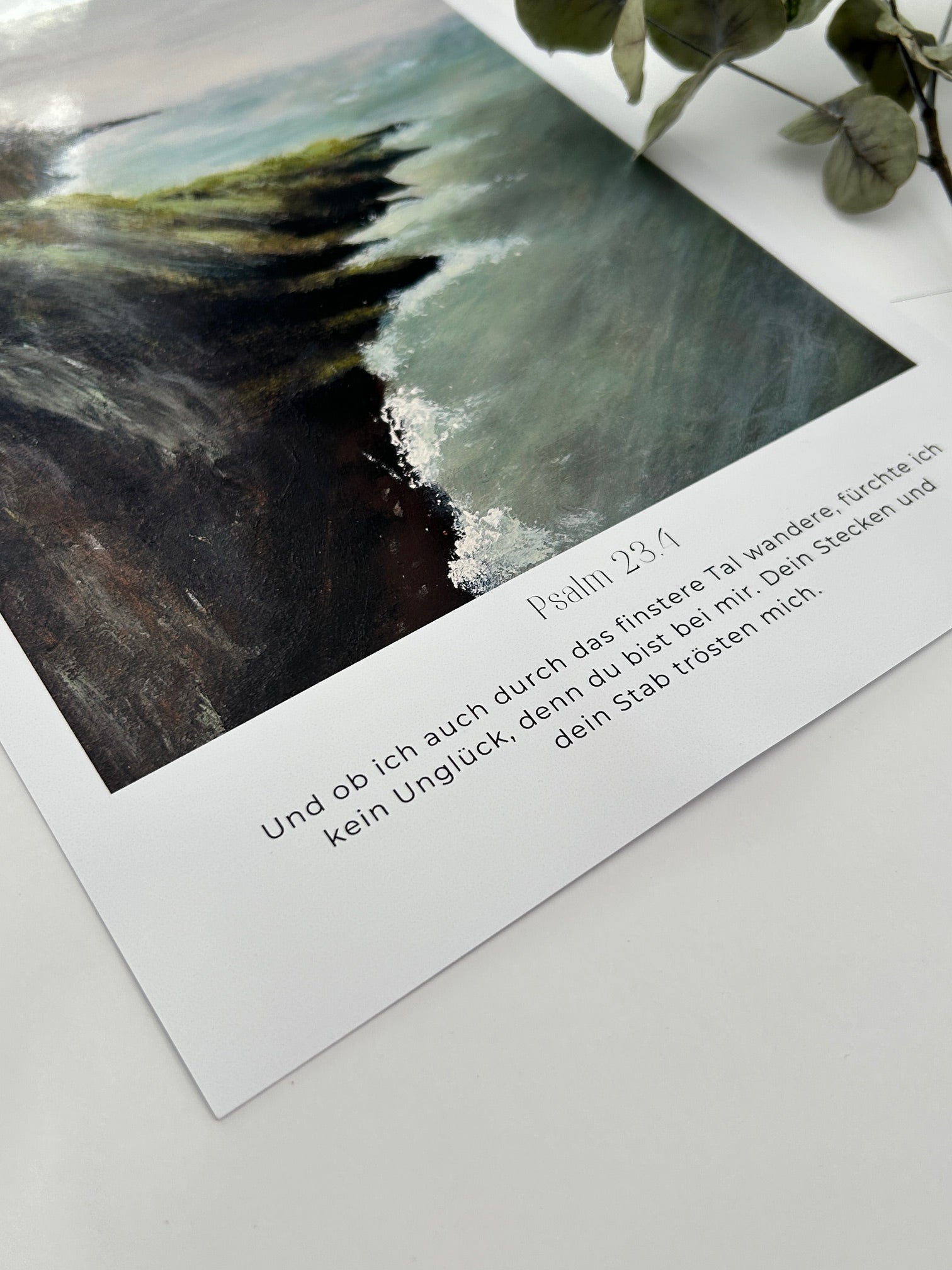 Kunstdruck Poster - Psalm 23