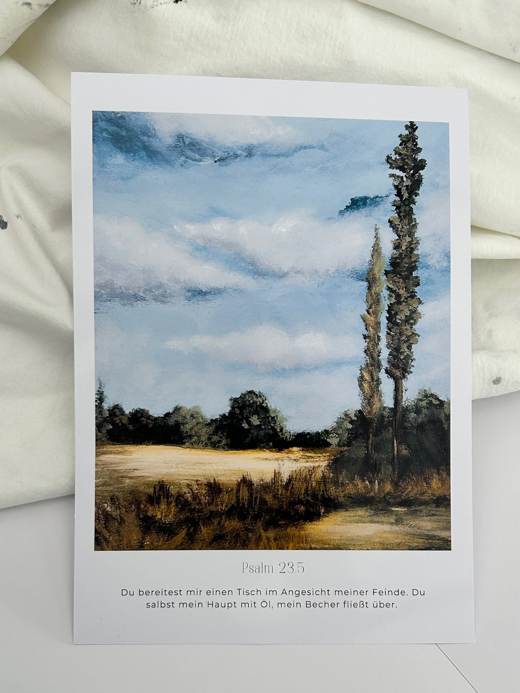 Kunstdruck Poster - Psalm 23