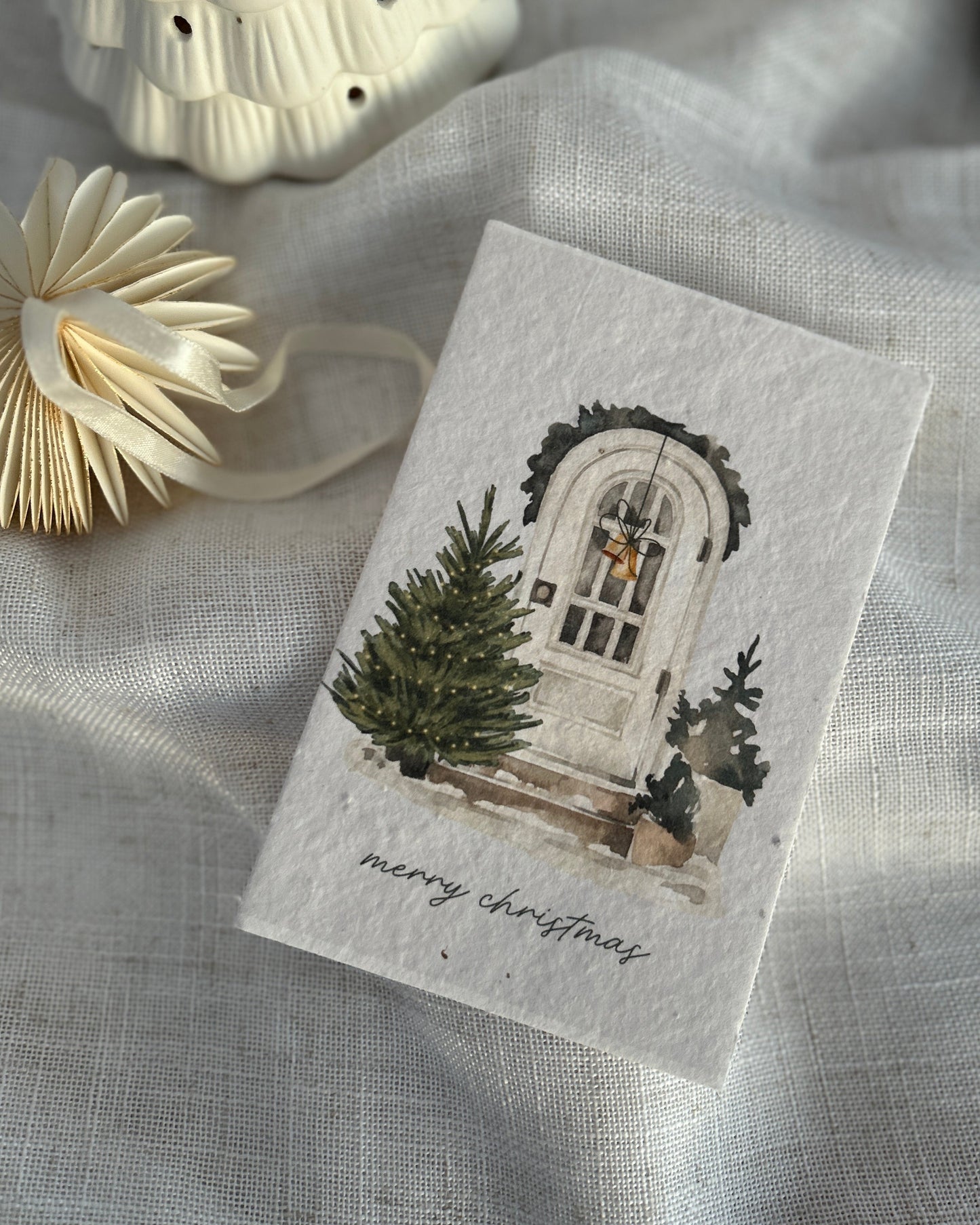 Weihnachtskarte Merry Christmas