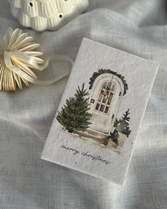 Weihnachtskarte Merry Christmas