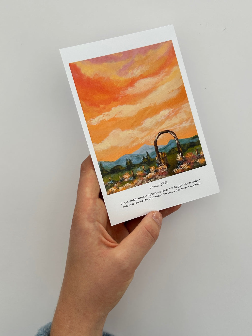 Postkarten  Set - Psalm 23